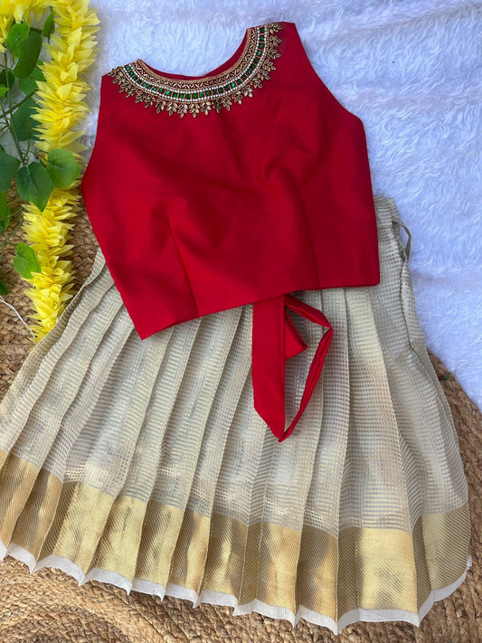 Stylish Little Wonder ~ Pattu Pavadai