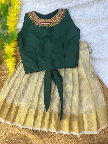 Stylish Little Wonder ~ Pattu Pavadai