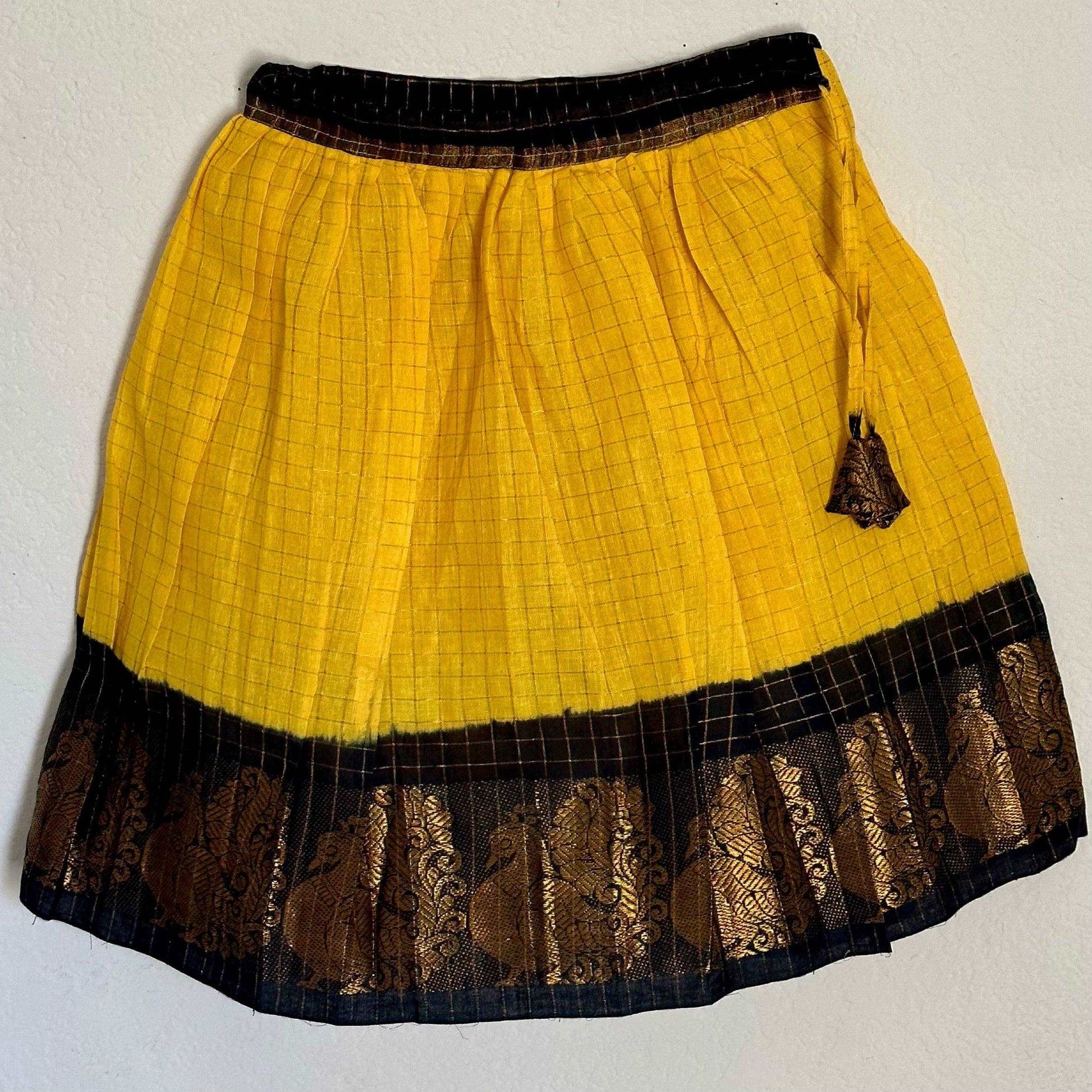 Colorful Traditional Sungudi Lehenga Set|1-2 Yrs - Kalas Couture